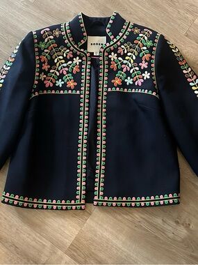 Boden Icons embroidered jacket 10